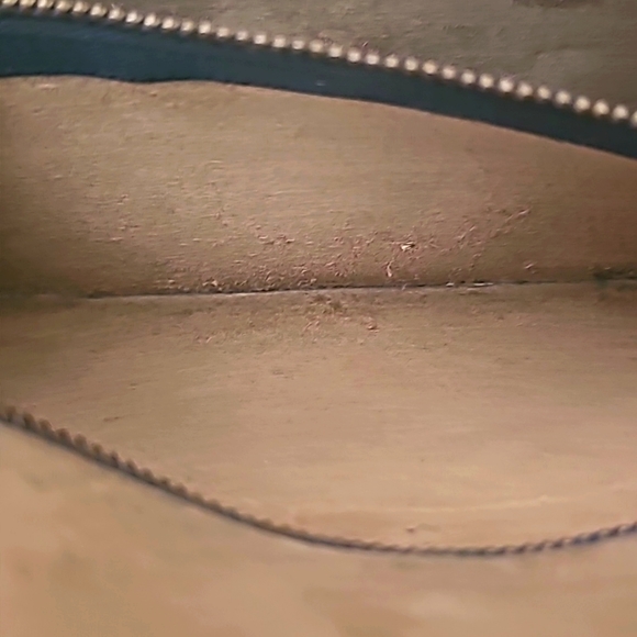 Sold!!! Vintage NYC 70's Coach Dinky Bag (Putty W/Tabac Piping) 9375 - Picture 14 of 14